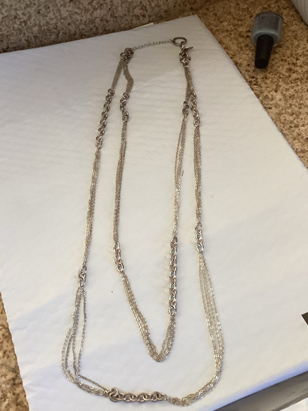 Double strand necklace